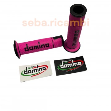 COPPIA MANOPOLE DOMINO ROSA...