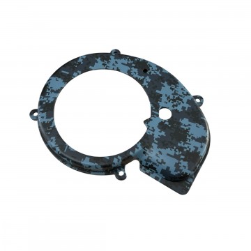 PIXEL MILITARE AZZURRO...