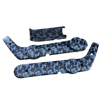 PIXEL MILITARE AZZURRO...