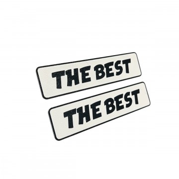 COPPIA DI TARGHETTE THE...