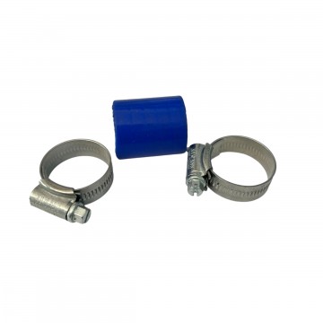 COLLETTORE BLU CON FASCETTE...