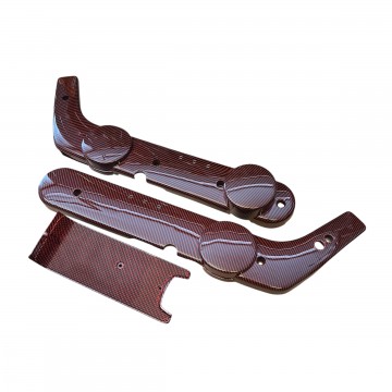 CARBON LOOK CARBONIO ROSSO...