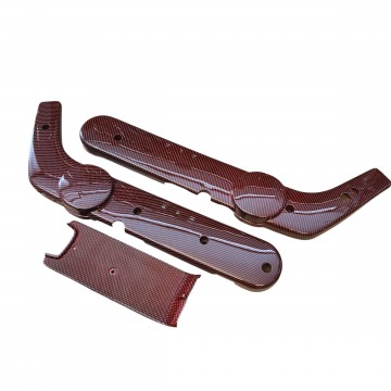 CARBON LOOK CARBONIO ROSSO...