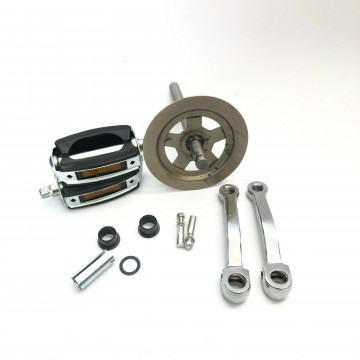 KIT ASSE PEDALI PEDIVELLE...