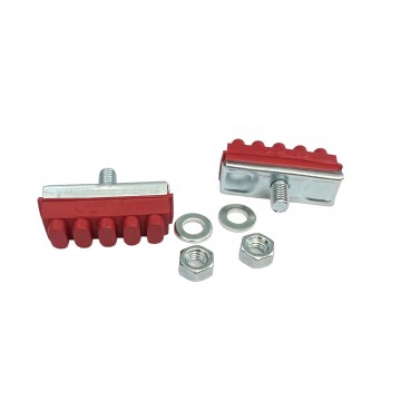 COPPIA PATTINI FRENO ROSSO...