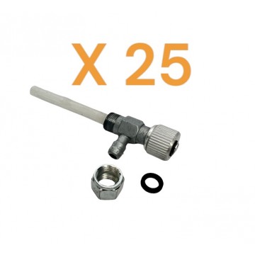 25 PZ RUBINETTO BENZINA...